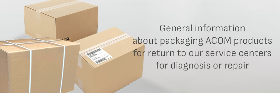 Products Packing | ACOM